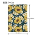 thumbnail image 3 of Pofeuu Sunflowers Print Travel Document Organizer Passport Holder Men Women for Family (6.5 in x 4.5 in),Wallet Holder Credit Card Clutch Bag Case, 3 of 5