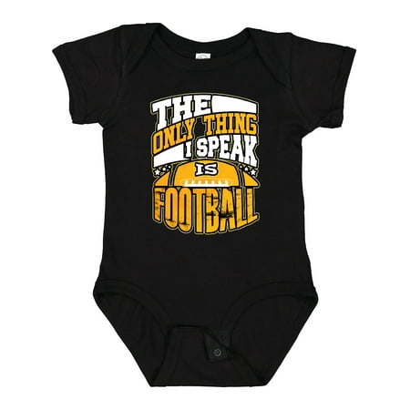 

Inktastic Football Funny Sports Language Gift Baby Boy or Baby Girl Bodysuit