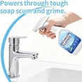 thumbnail image 4 of Bathroom Foam Descaler 500ml | Multi-Surface Cleaner for Tiles, Tubs, Fixtures | Mint Scent, Clinging Formula Dissolves Limescale & Soap Scum | Streak-Free on Ceramic, Porcelain, Glass | Family Size, 4 of 6
