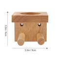 thumbnail image 2 of Support de Batte de Baseball en Bois Vertical Support de Batte de Baseball Maison, 2 of 7