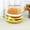 Classic colour - hamburger-style storage basket, variant on Hamburger-Shaped Storage Basket with Lid - Soft Fabric Flip-Top Organizer | Playful Home Decor for Bedroom & Living Room | Novelty Decorative Bin