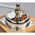 thumbnail image 4 of Zassenhaus Brasilia Coffee Mill, Beechwood Manual Coffee Bean Grinder, Traditional Hand Crank Coffee Mill,Natural/Chrome, 4 of 7
