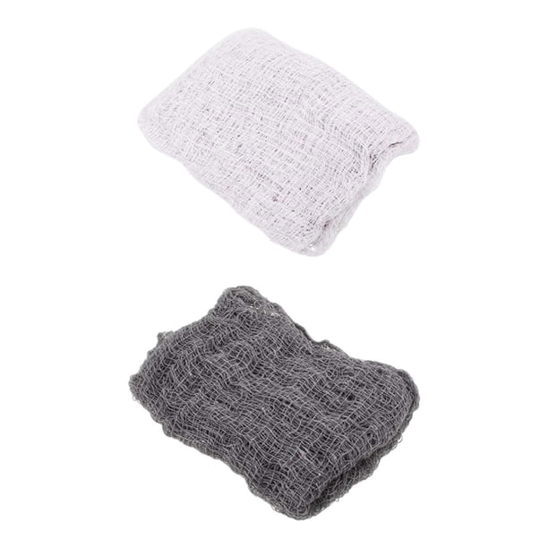 2 piezas de tela de gasa de Halloween de miedo tela espeluznante tapiz tela de gasa de cortina para paredes puesta puerta accesorios de