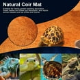 thumbnail image 2 of Natural Coco Coir Doormat - Coconut Fiber Floor Mat, Reptile Hanging Baskets Vases Terrariums Cuttable Door Mat, Chamelon Turtle Rabbit Mat, 2 of 7