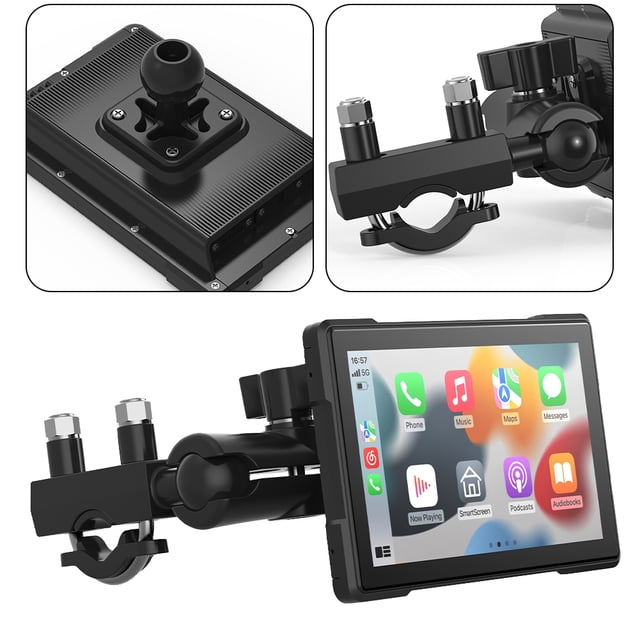 Dash Cam Grabadora Conducción Pantalla Táctil 5 Pulgadas Inalámbrico Carplay Android Auto