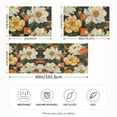 thumbnail image 2 of Yayeee Pillowcase Standard Size Set of 2 Satin Wrinkle Resistant Pillow Case, Bright Floral, 2 of 8