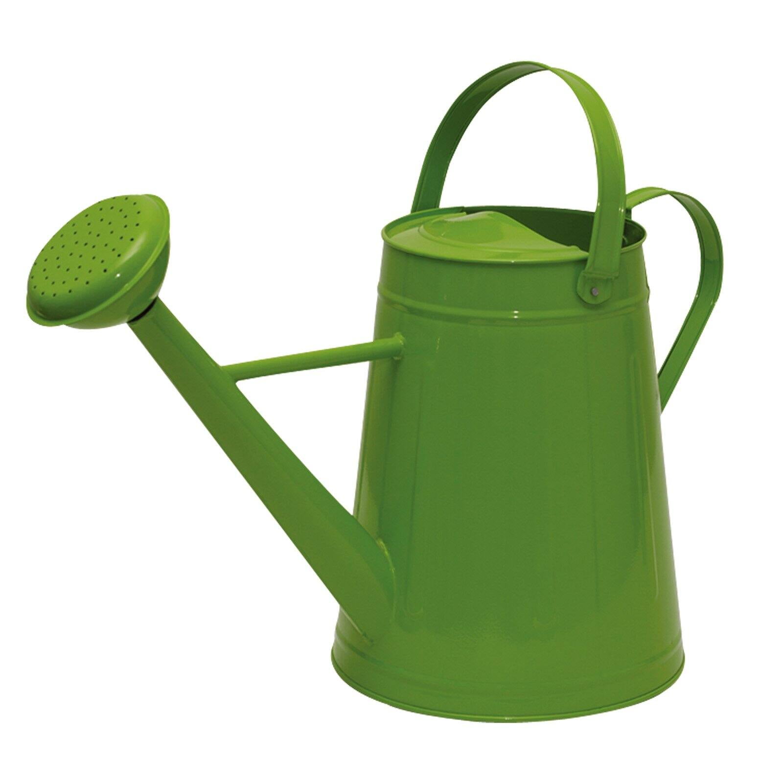 Tierra Garden 2.1 Gallon Green Metal Watering Can