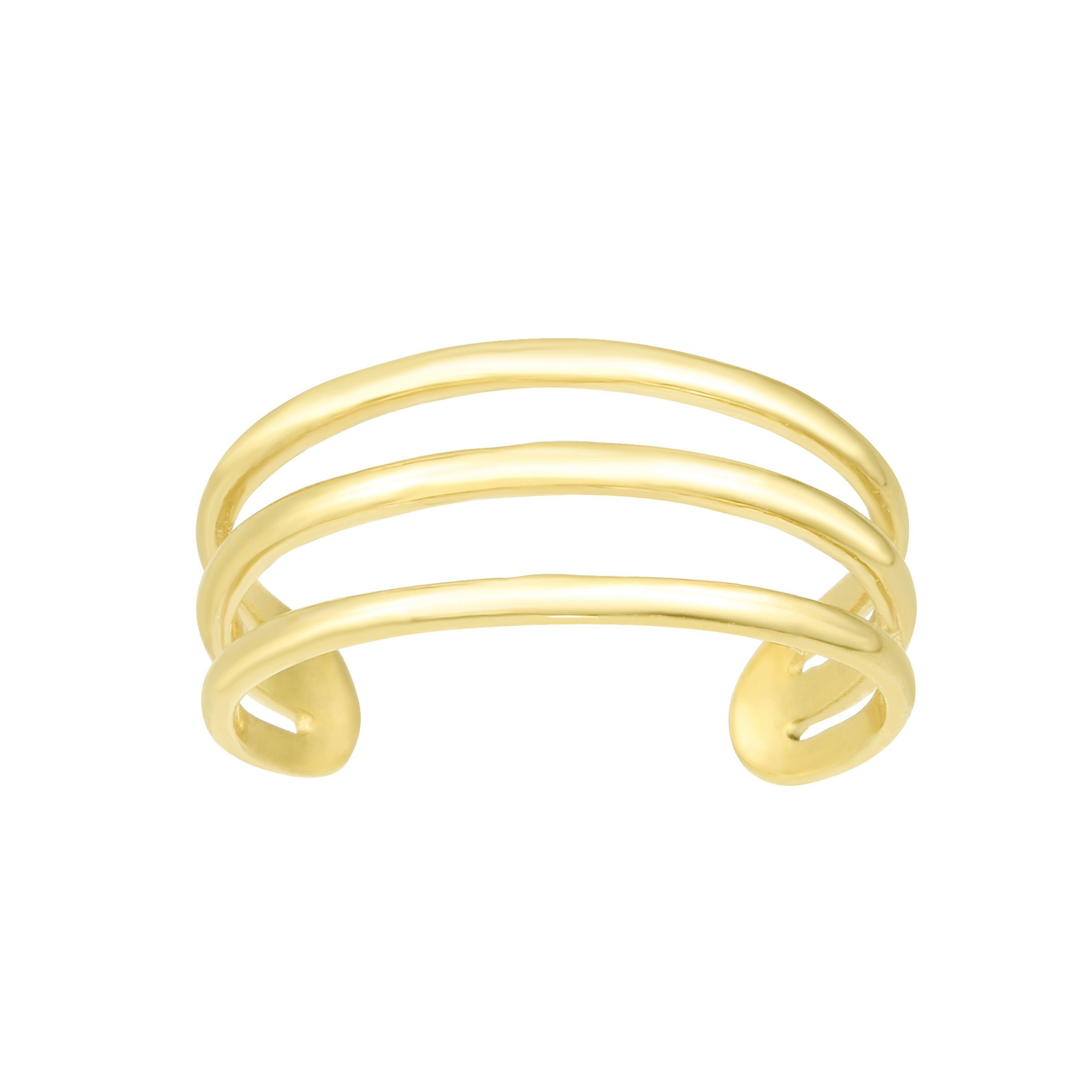 Amazon.com: Gold Toe Ring | 14k Gold Stacked Toe Ring | Simple Toe Ring |  Sized Fitted Size 2 to Size 6 : Handmade Products