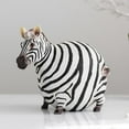 thumbnail image 4 of Cute Zebra Figurine toy for Collectible Office Decoration Right Zebra, 4 of 6