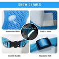 thumbnail image 4 of LAICAIW Dog Harness and Leash Set, No Pull Reflective Adjustable Pet Soft Mesh Chest Vest Harnesses Easy Control for Small Medium Dogs and Cats Outdoor Walking, 4 of 7