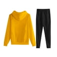 thumbnail image 4 of Trapstar Ensembles de Chandails à Capuchon pour Enfants Manches Longues Chandails Graphiques pour Garçons Filles Chandails Amples de Rue Trapstar Chandails + Pantalons de Survêtement Ensemble de 2 Chandails Classiques (Jaune, 140), 4 of 4