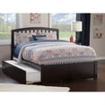 thumbnail image 2 of Richmond Queen Bed with Footboard and Twin Extra Long Trundle in Espresso, 2 of 5