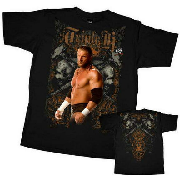 Wrestling Triple H "Hammer" T-Shirt WWY322 [Youth Small]