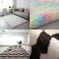 thumbnail image 1 of Forzero Fluffy Bedroom Rugs Shaggy Geometric Design Area Rug For Girls Baby Room Kids Living Room Home Decor Floor Carpet, 1 of 3