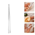 thumbnail image 5 of Dvumao 12-Inch Stainless Steel BBQ Tongs – Sausage Turning Clamp with Narrow Grip for Grilling Meat, Hot Dogs & Vegetables, 5 of 9