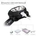 thumbnail image 4 of Celectigo LED Headlamp Flashlight, 5000 Lumen Super Bright Motion Sensor Headlamp, USB Rechargeable Waterproof LED Headlight for Camping, Cycling, Climbing, Hiking, Fishing, Night Reading, Running, 4 of 8