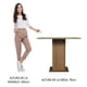 thumbnail image 4 of Mesa de Comedor Cuadrada Madesa 5363 con Tapa de Cristal MC, 4 of 5