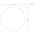 thumbnail image 4 of Mark&Day Mirrors, Jarron Modern Round Wall Mirror for Living Room, Bedroom (27"H x 27"W), 4 of 5