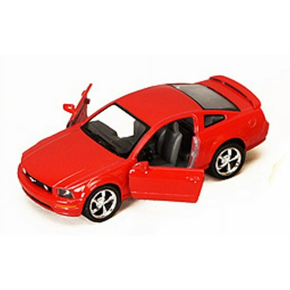 2006 Ford Mustang GT, Red - Kinsmart 5091D - 1/38 scale Diecast Model Toy Car (Brand New, but NOT IN BOX)
