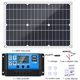 thumbnail image 4 of Kit de panel solar de 180 W, cargador de batería de 12 V con controlador de 100 A para autocaravana, 4 of 5
