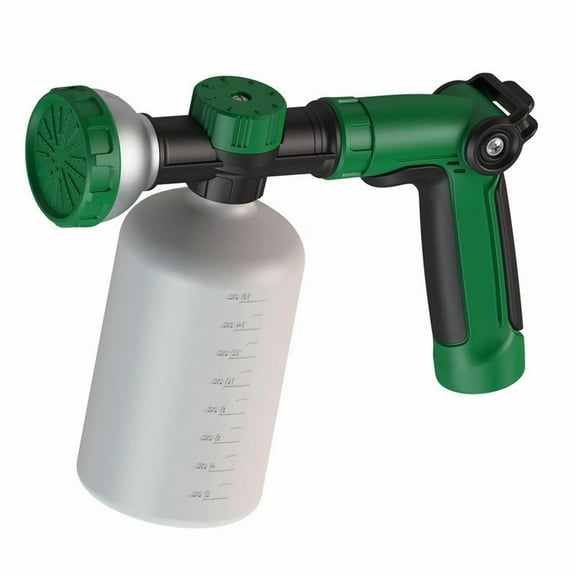 witspace Hose End Sprayer for Liquid Fertilizer/Soap | Lawn, Yard & Garden Feeder with 16oz / 500ml Bottle for Uniform Fertilizing and Watering Plants | Car, Wash Hose Attachment Nozzle