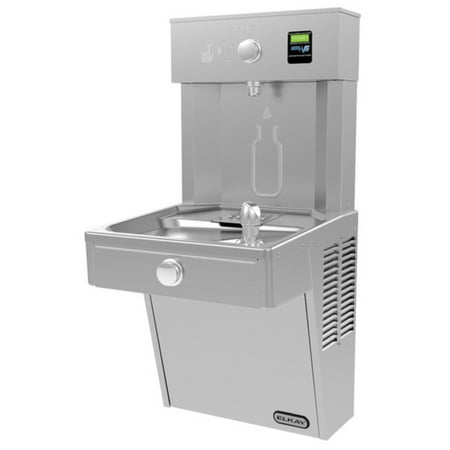Elkay Vrcdwsk Ezh2o Ada Wall Mount Drinking Fountain And Bottle Filling Station