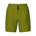 thumbnail image 5 of Rocae Olive for Men's Swim Trunks Quick Dry With Two Side Pockets and One Lined Patch PocketSmall, 5 of 9