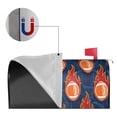 thumbnail image 2 of Salouo American Football and Fire Flames for Magnetic Mailbox Covers Waterproof Post Box Cover Post Letter Box Cover Post Box Cover Home Decor for Garden/Yard /Farmhouse-25.5x21 in, 2 of 8