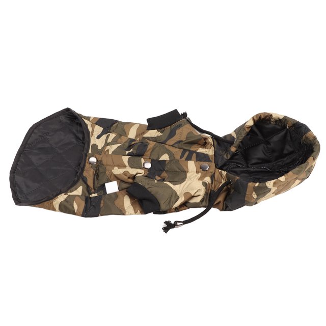 Ropa Para Mascotas Con Capucha, Abrigo Cálido Para Perros De 2 Patas Para La Piel, Protección Para El Cabello, Usable A La Moda Para Exteriores Para Invierno ANGGREK No