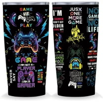 Gamer Gifts,Gamer Tumbler Gifts For Men Teen Boys,Gaming Gifts,Gamer Gift Ideas,Video Game Gifts,Gamer Girl Gifts,Gifts For Game Lovers Stainless Steel Tumbler 20oz