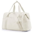 thumbnail image 1 of Bolsa de deporte BAGSMART para mujer Weekender, color beige claro, 1 of 6