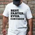 thumbnail image 4 of FLAGWIX Funny Gifts For Dad - Best Farter Ever, Father's Day, Christmas, Birthday Gifts For Dad - Mens Shirts, 4 of 6