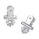 thumbnail image 1 of Pendientes perforados con forma de clip personalizados, regalos de joyería para mujeres y niñas, 1 of 5