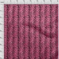 thumbnail image 3 of oneOone Cotton Cambric Dark Pink Fabric Tiger Animal Skin Craft Projects Decor Fabric Printed By The Yard 56 Inch Wide, 3 of 4
