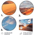 thumbnail image 3 of Designart "Desert Sands against the Blue USA Sky" Landscapes Metal Wall Art Prints, 3 of 5