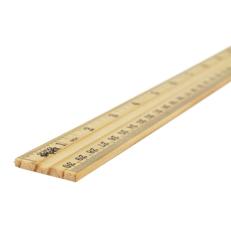 Cli Metal Edge 12 Wood Ruler