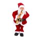 thumbnail image 2 of Juguete Musical eléctrico de Papá Noel, estatua de estatuilla de Papá Noel, adorno de decoración navideña, regalo de Navidad para niños para fiesta de Tocando el saxofón, 2 of 7