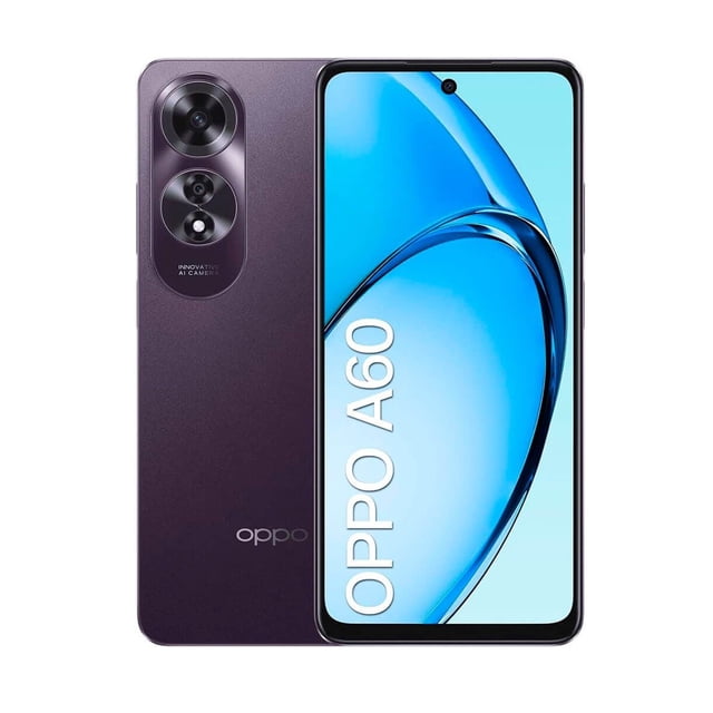 Smartphone Oppo A60 4G Dual SIM 256GB 8GB RAM Midnight Purple Desbloqueado