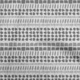 thumbnail image 1 of oneOone Cotton Poplin Gray Fabric Dot Quilting Supplies Print Sewing Fabric By The Yard 42 Inch Wide, 1 of 4