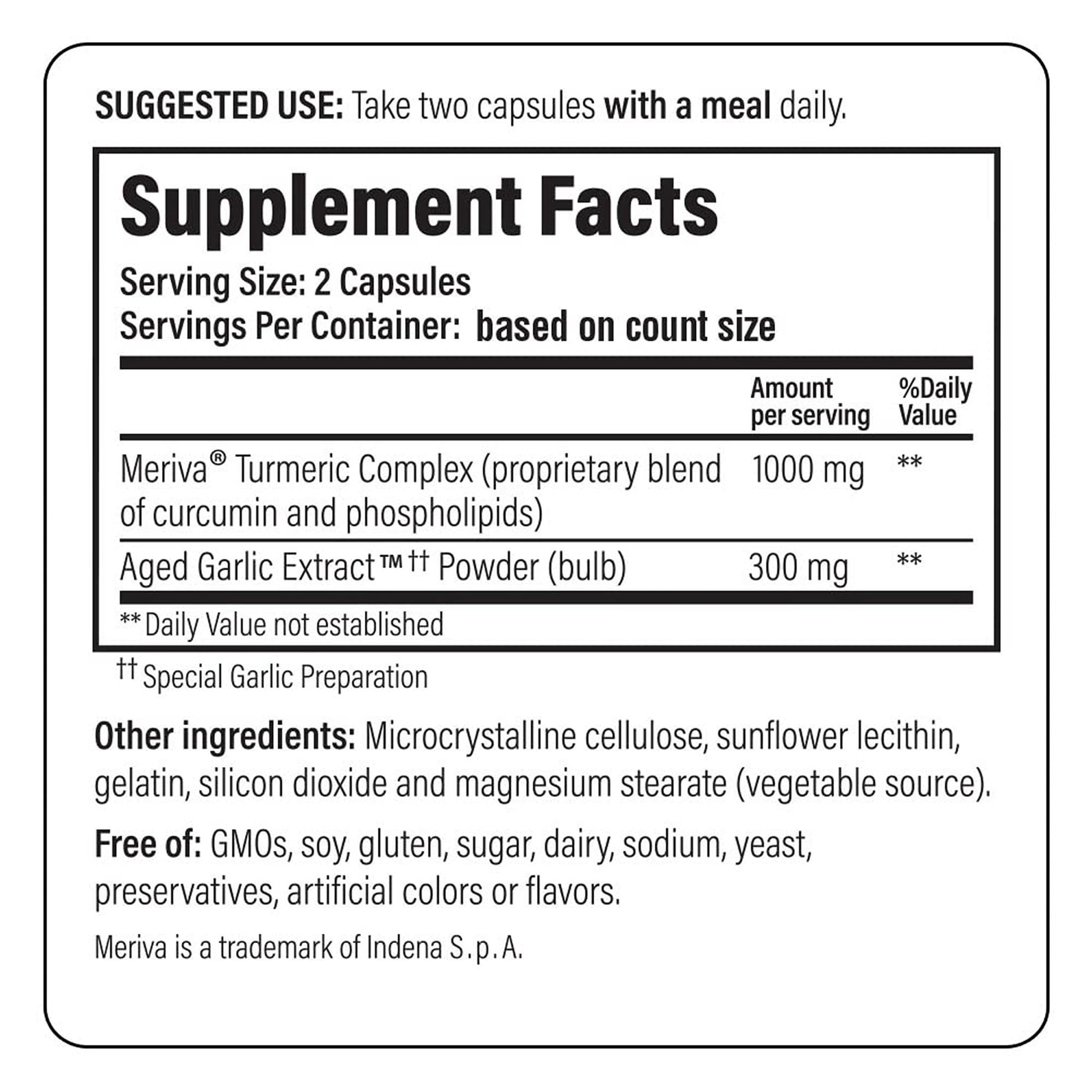 Kyolic Wakunaga Curcumin, 100 Ct