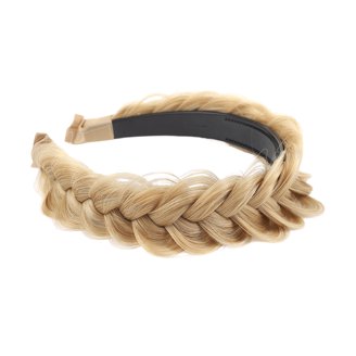 Synthetic Handmade Braided Headbands Hair Hoops Elastic Stretch Headwraps Amazon.com : BOBIYA 5 Strands Synthetic Hair Braided  main image 2