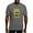 Gray, variant on CafePress - Pi Alpha Phi Colored Crest T Shirt - Mens Comfort Colors Shirt