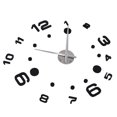thumbnail image 4 of Reloj de pared digital de bricolaje, kit de reloj de pared digital DDIY de pared digital de bricolaje 3D Kit de reloj de bricolaje creado magistralmente, 4 of 8