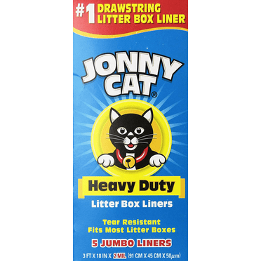 Jonny Cat Heavy Duty Litter Box Liners, Jumbo