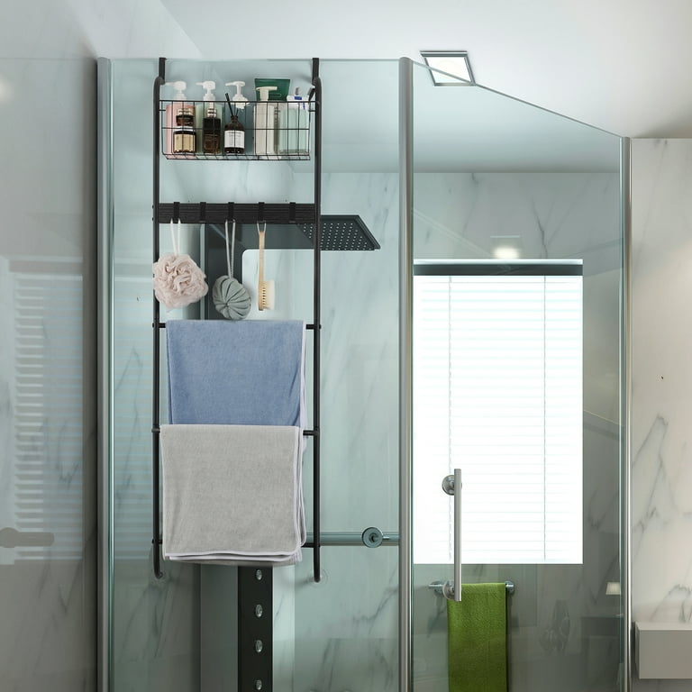 5-Tier Over The Door Towel Rack for Bathroom Towel Hanger with