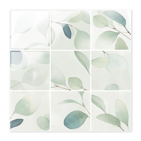 Pegatinas para azulejos SVNOOC, impermeables, autoadhesivas, 30 x 30 cm, paquete de 10