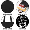 thumbnail image 3 of I'm a Treat, Not a Trick Halloween Tooth Dentist Dental Assistant Canvas Bag 2Pcs, 3 of 5