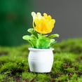thumbnail image 4 of WORGEOUS  10 Pcs Mini Decoration Simulated Small Potted Plant, 4 of 8