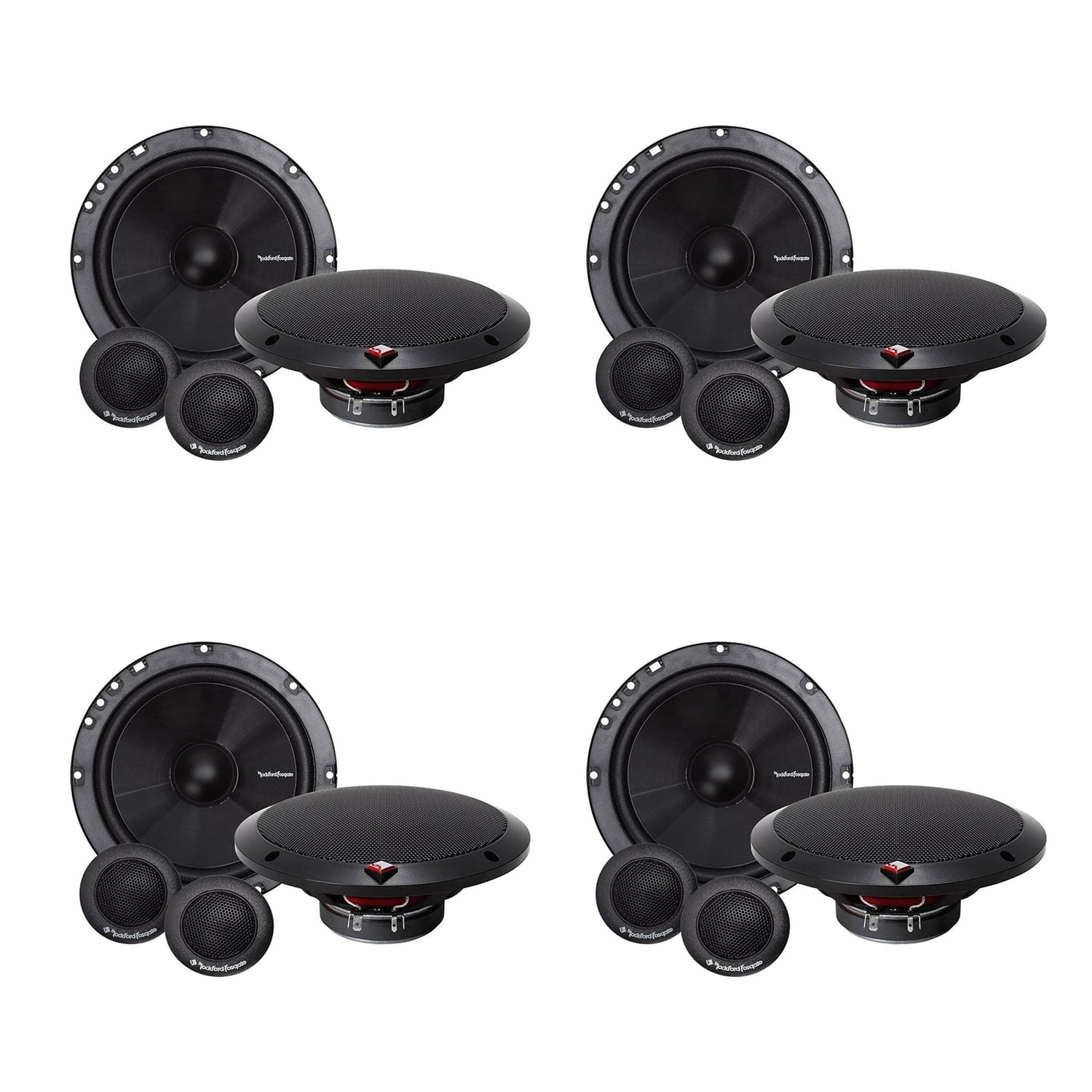 Rockford Fosgate 6.75inch 80W 2 Way Car Component Speaker Audio System
