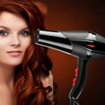 thumbnail image 1 of Ganfancp Secador de Pelo de Secado Rápido Poco Ruido Secador de Pelo de Viaje para Pelo y Cabello Rizado Negro Ofertas Del Día 1X Secador 2X Peine 3X Boquilla, 1 of 6